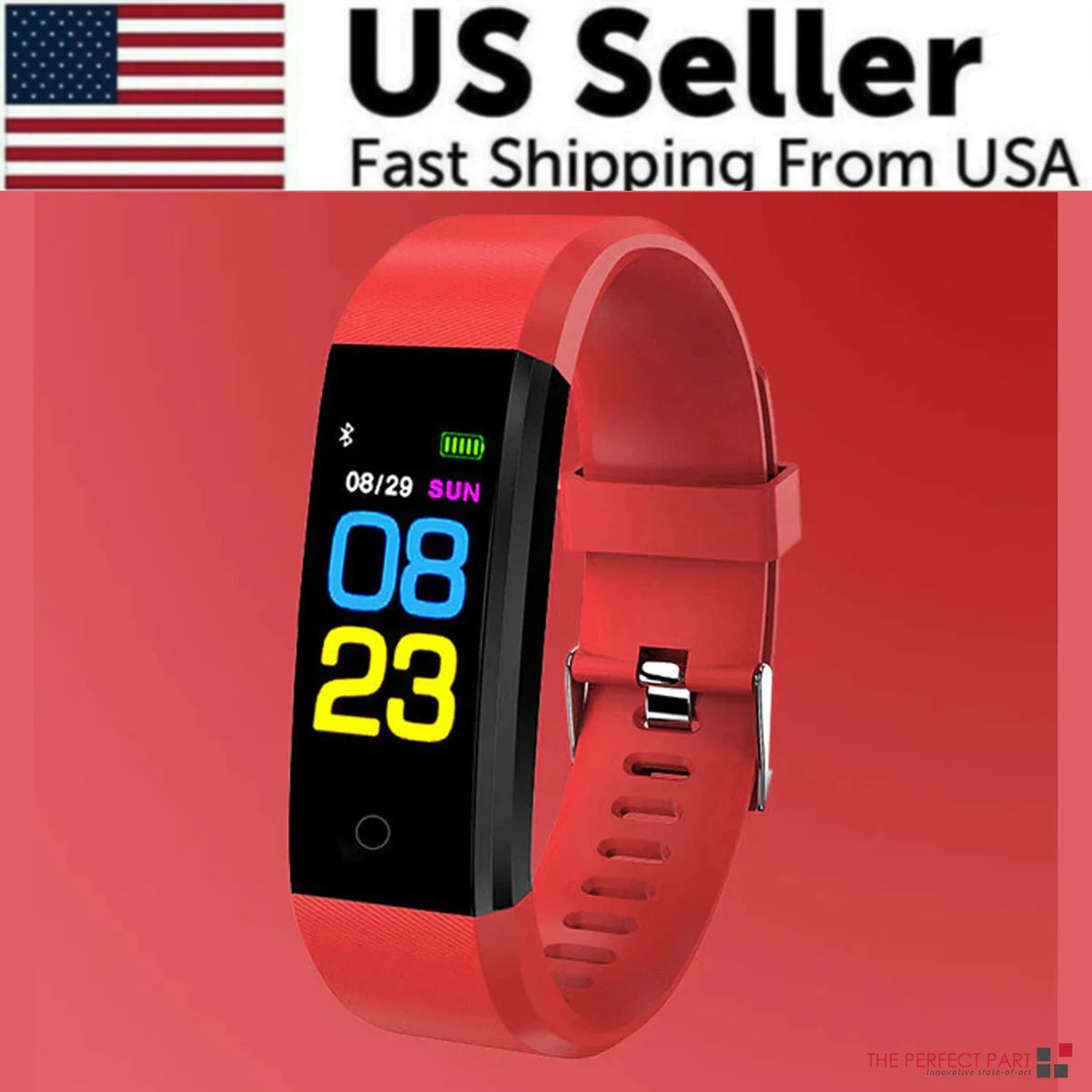 Smart Fitness Watch Activity Heart Rate Tracker Oxygen