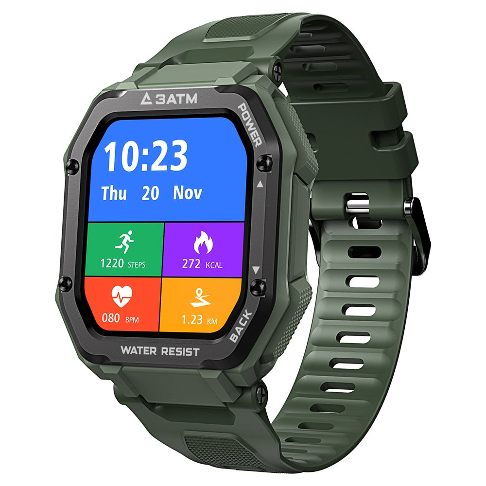 Rugged Smart Watch for Men Outdoor Sports