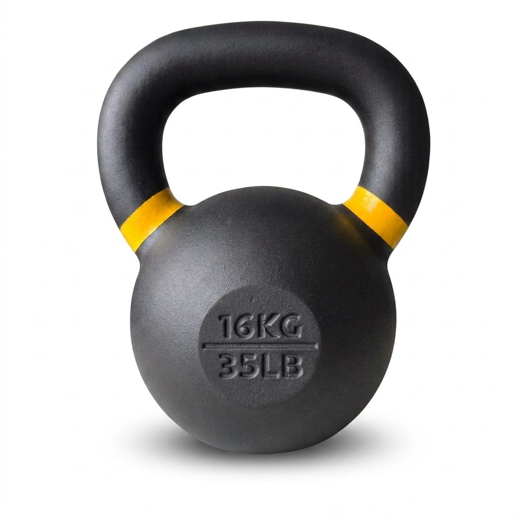 Powder Coated Kettlebell for Strength Training Fitness Workouts
