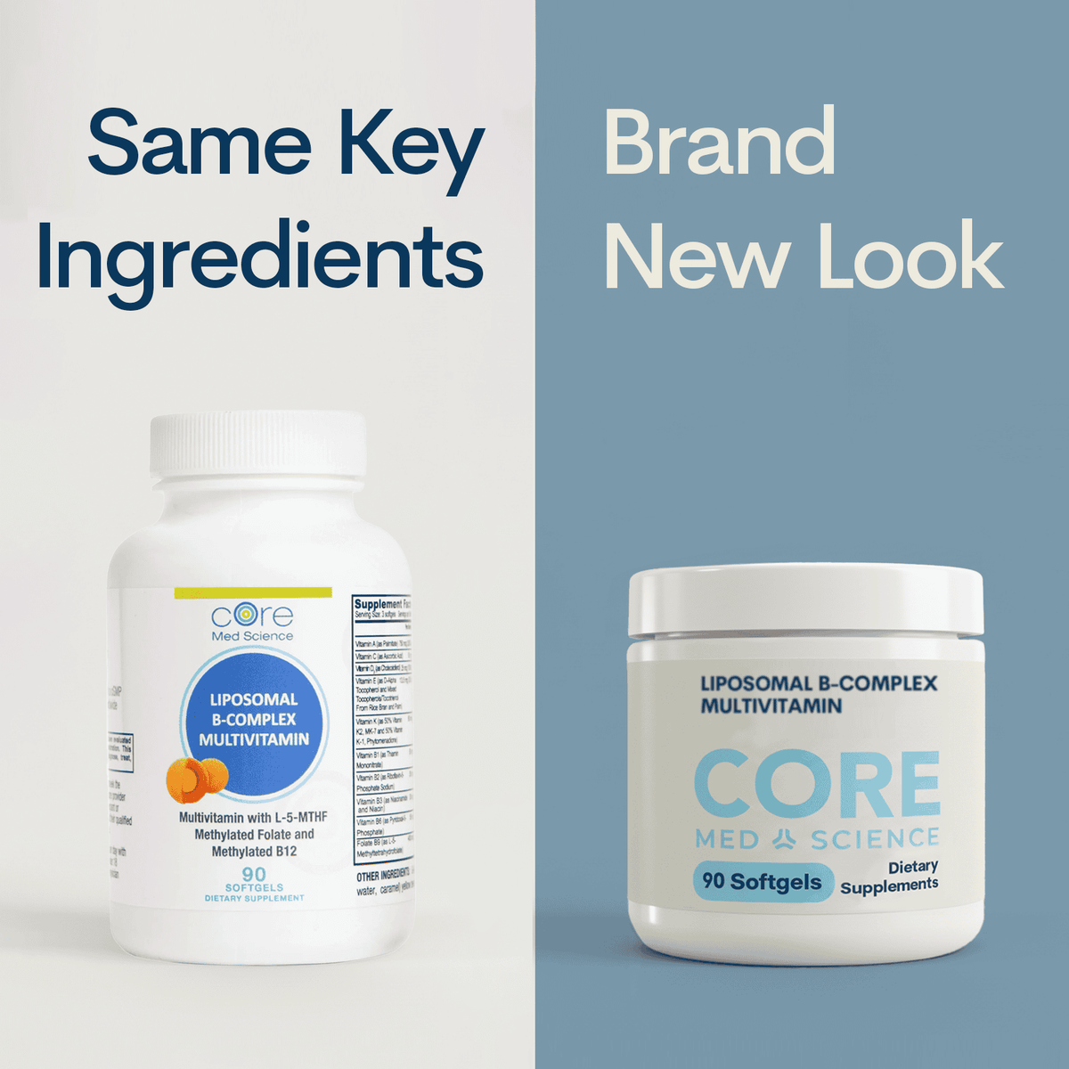 Liposomal Active B Complex Multivitamin with Minerals Softgels