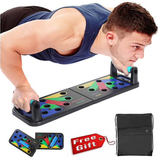 Foldable Multifunction Push Up Board Abs Exercise Equipment