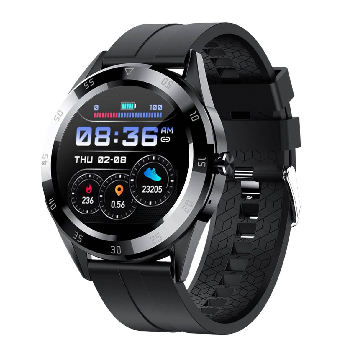 1.54 Wireless Fitness Tracker Smart Watch Activity Monitor