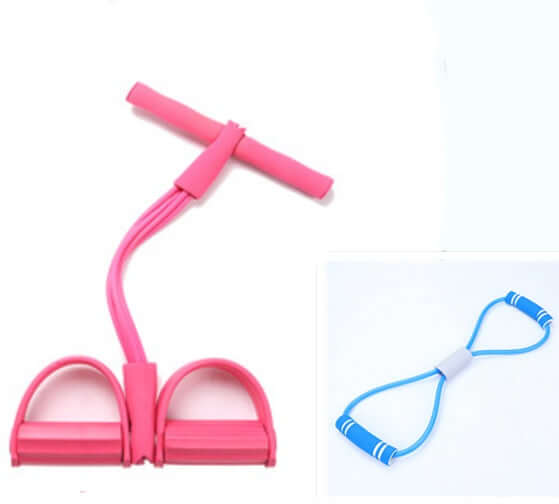 Natural Latex Foot Pedal Elastic Pull Rope Trainer