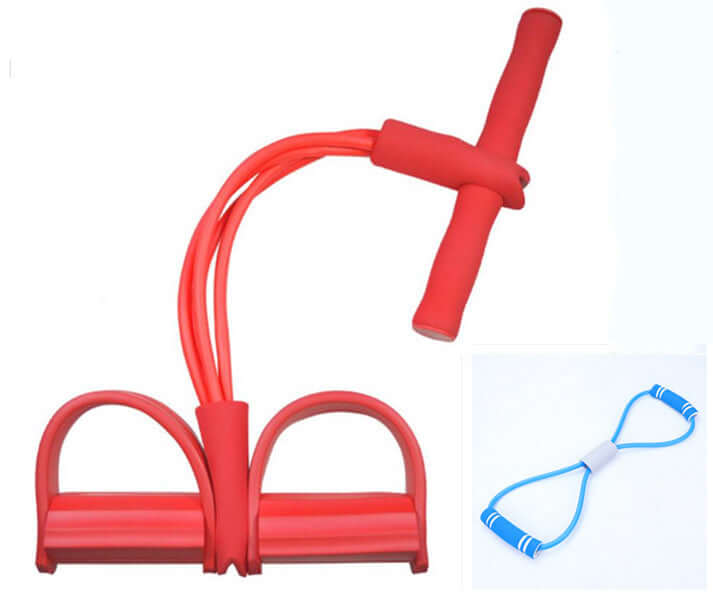 Natural Latex Foot Pedal Elastic Pull Rope Trainer