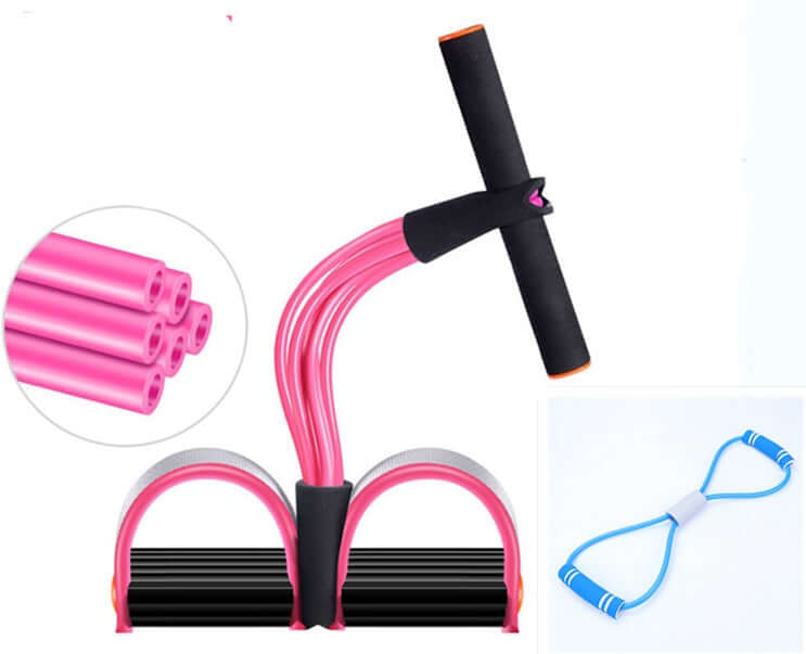 Natural Latex Foot Pedal Elastic Pull Rope Trainer