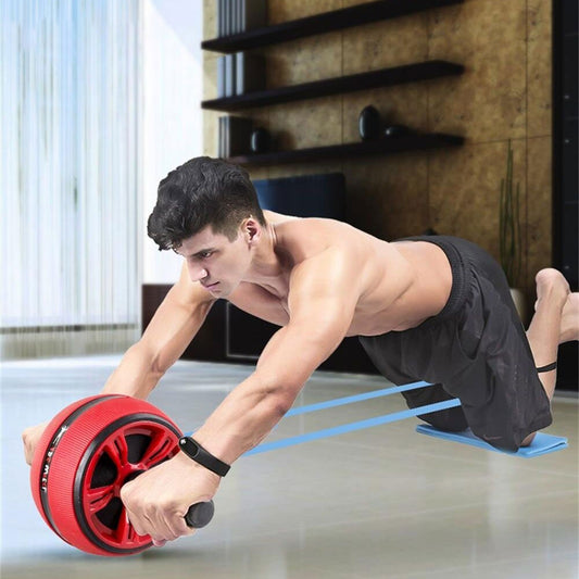 Silent  Abdominal Wheel Roller Core Trainer Fitness