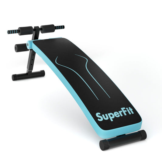 Folding Adjustable Weight Bench Sit Up Workout Slant