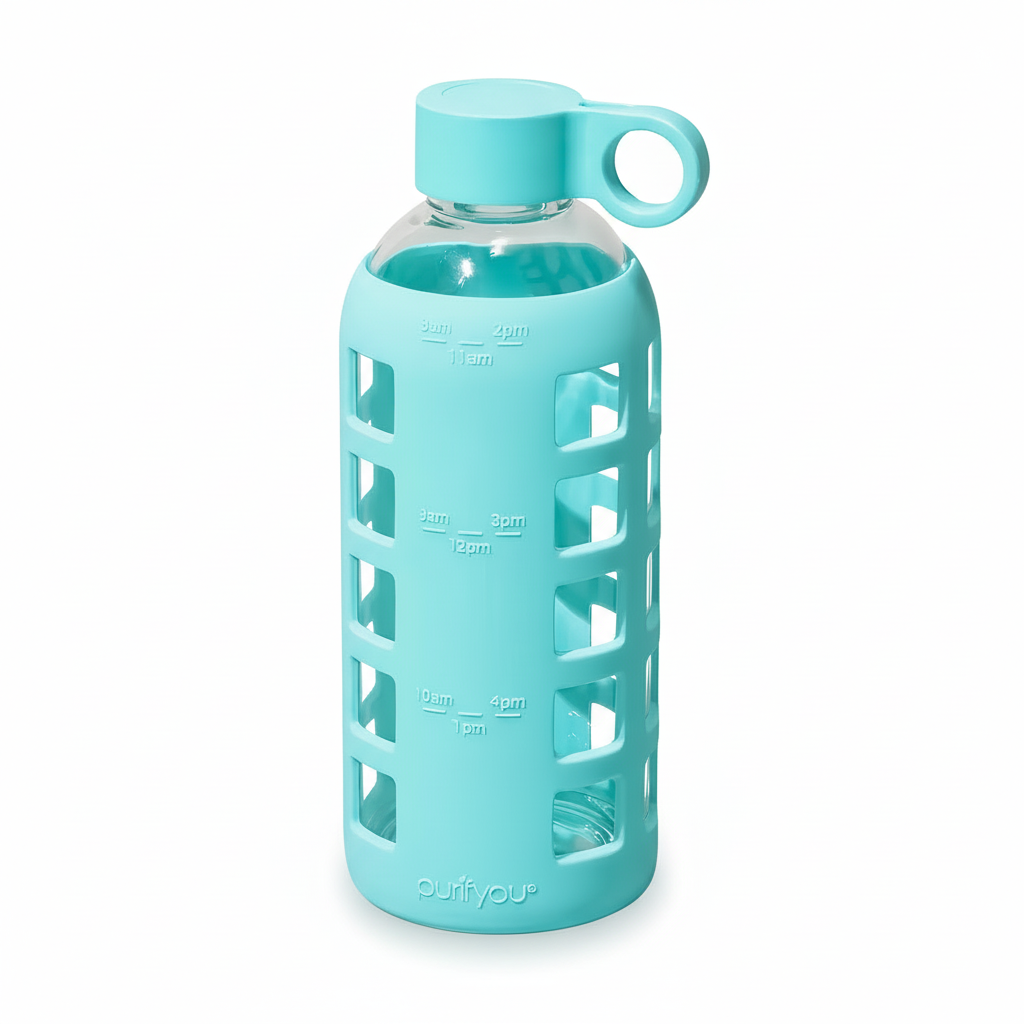 Glass Water Bottles for Daily Hydration Use