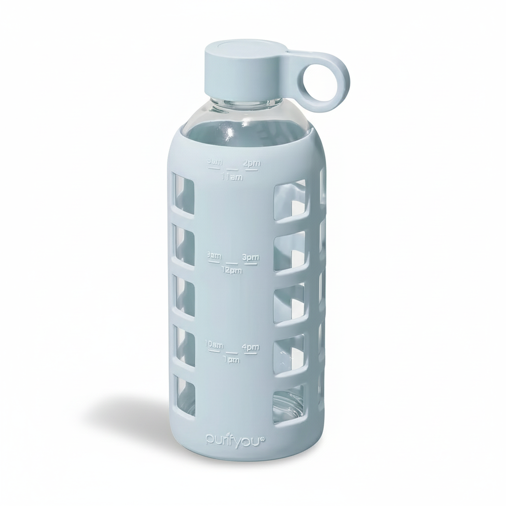 Glass Water Bottles for Daily Hydration Use