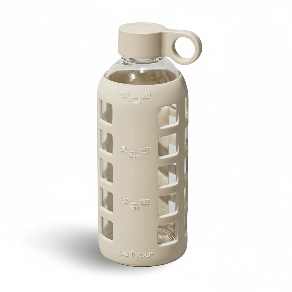 Glass Water Bottles for Daily Hydration Use