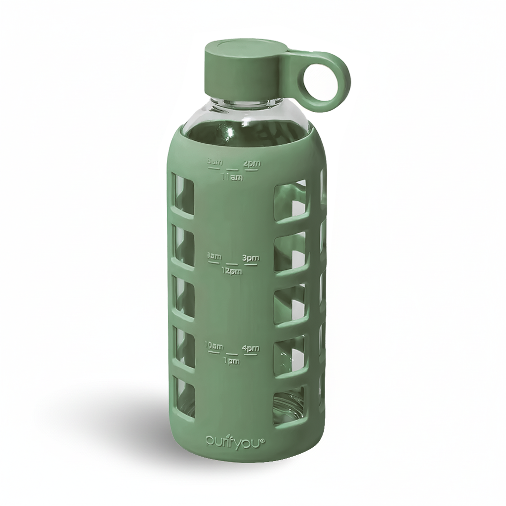 Glass Water Bottles for Daily Hydration Use