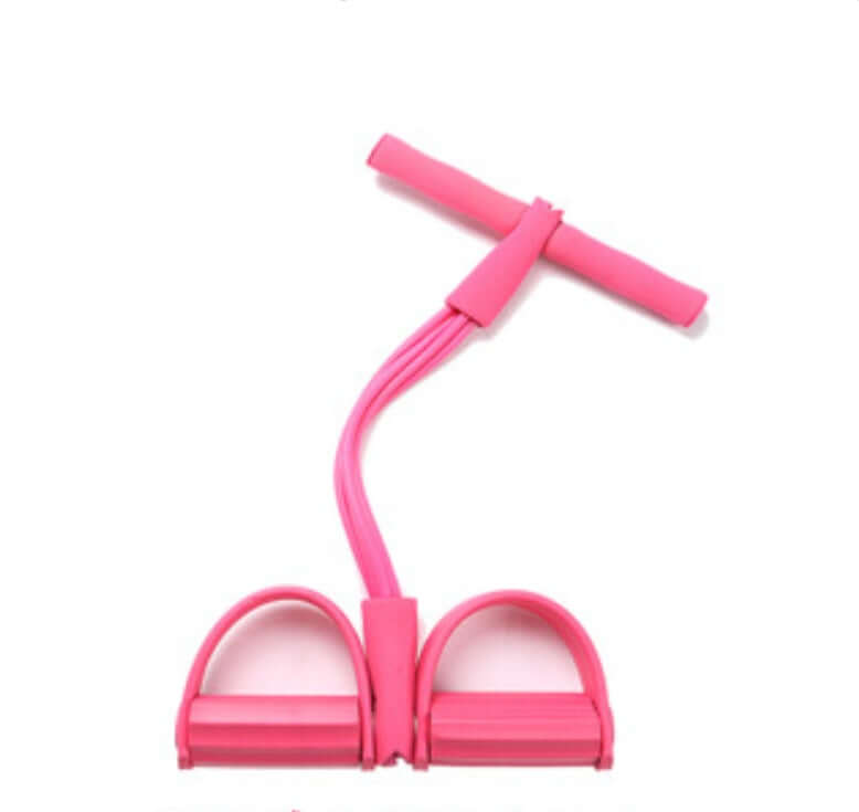 Natural Latex Foot Pedal Elastic Pull Rope Trainer