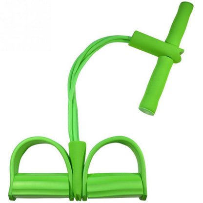 Natural Latex Foot Pedal Elastic Pull Rope Trainer