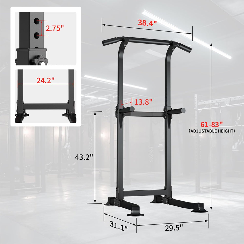 330LB Free Standing Chin Up Bar Equipment