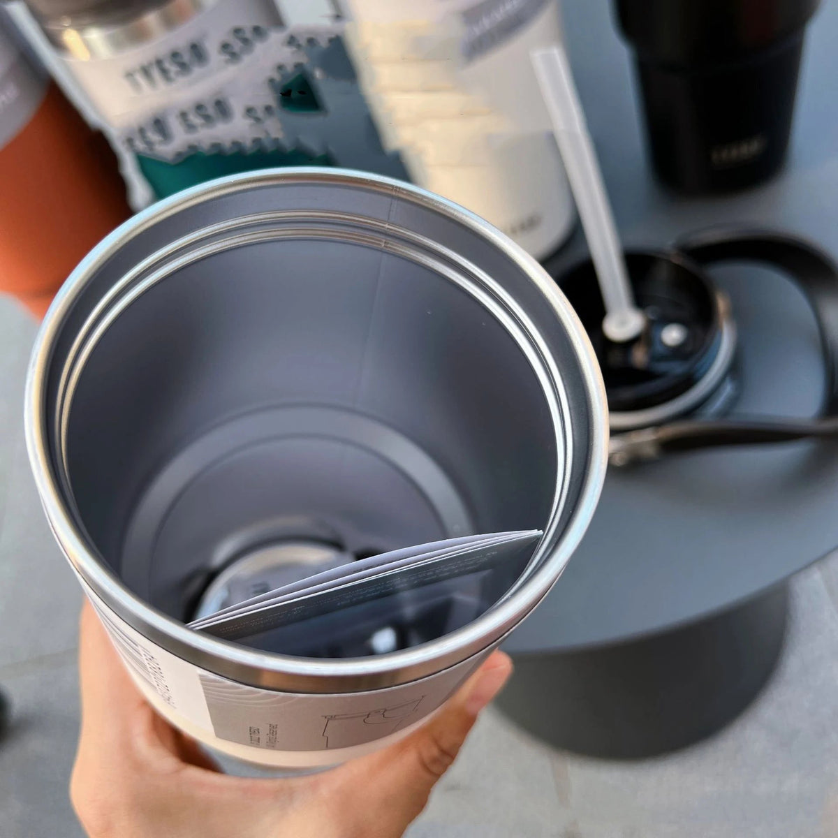 304 Stainless Steel Insulated Portable Car Coffee Cup