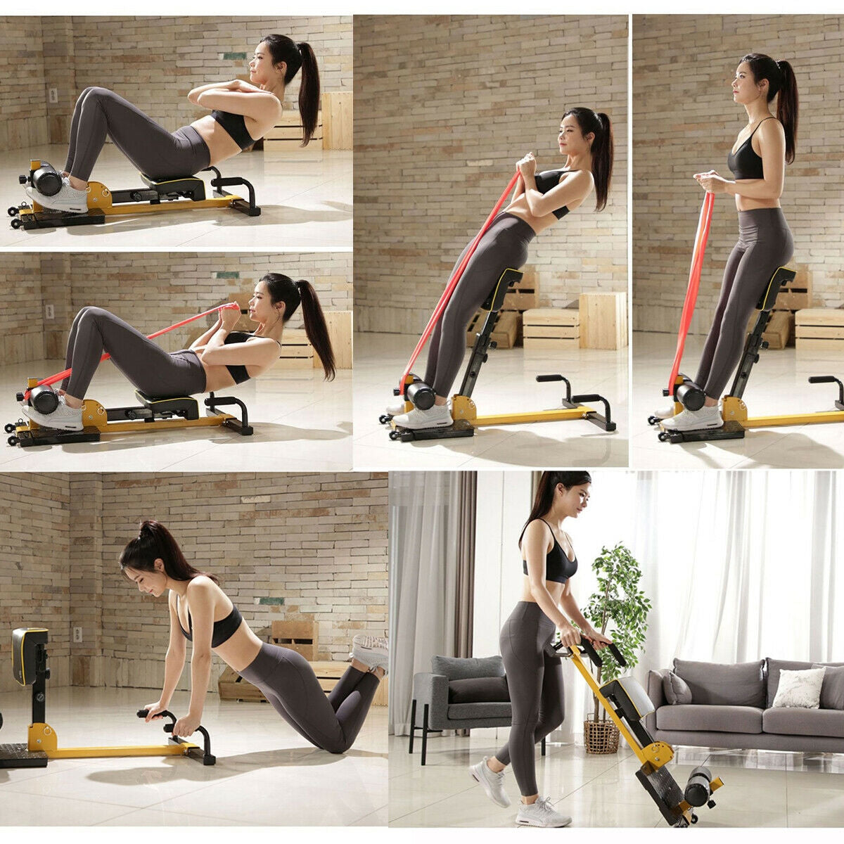 8 in 1 Multifunctional Home Gym Squat Fitness Equipment