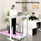 Portable Under Desk Walking Treadmill with Remote LED
