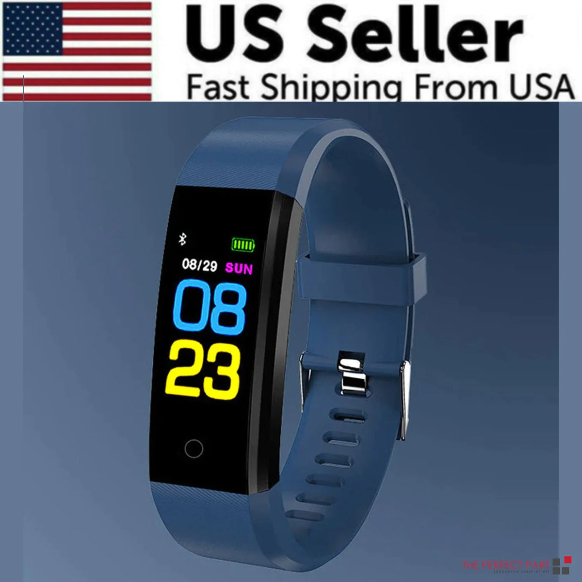 Smart Fitness Watch Activity Heart Rate Tracker Oxygen