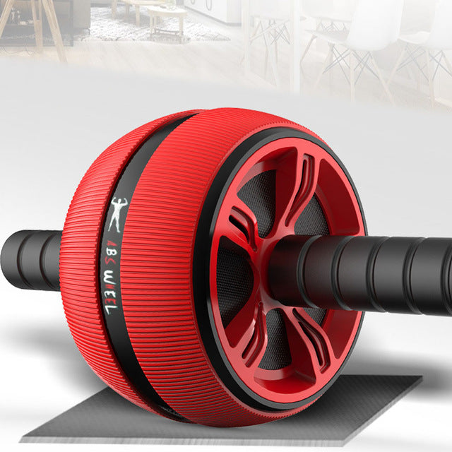 Silent  Abdominal Wheel Roller Core Trainer Fitness