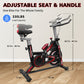 Indoor Exercise Cycling Bike with Comfortable Seat Cushion