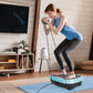 Whole Body Vibration Machine with Resistance Bands Remote