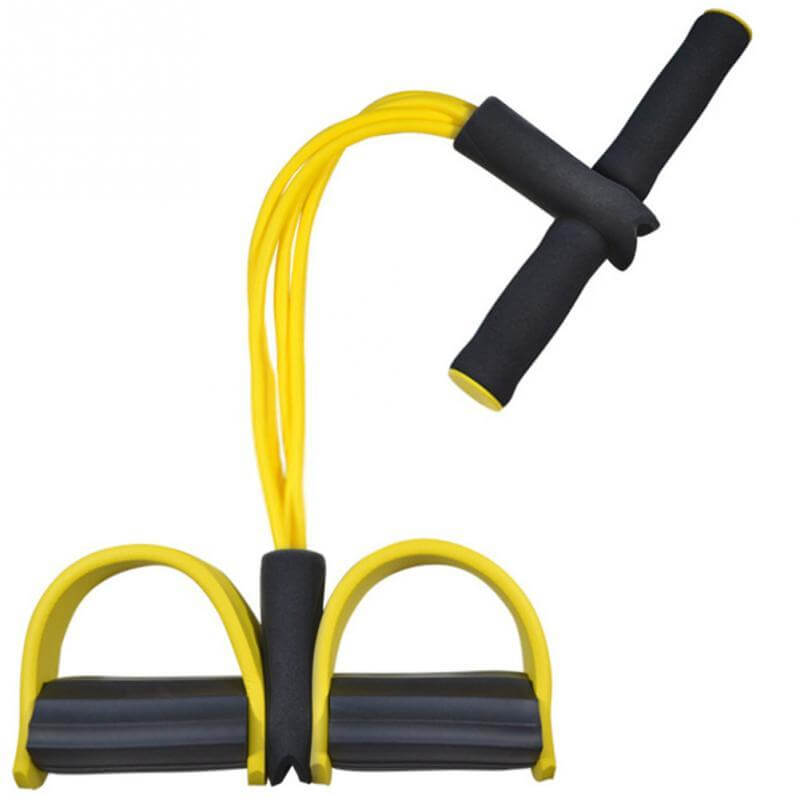 Natural Latex Foot Pedal Elastic Pull Rope Trainer