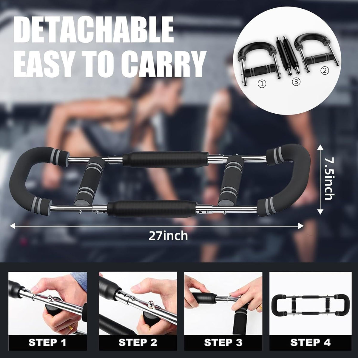 Multifunctional Adjustable U Shaped Arm Strength Trainer Equipment
