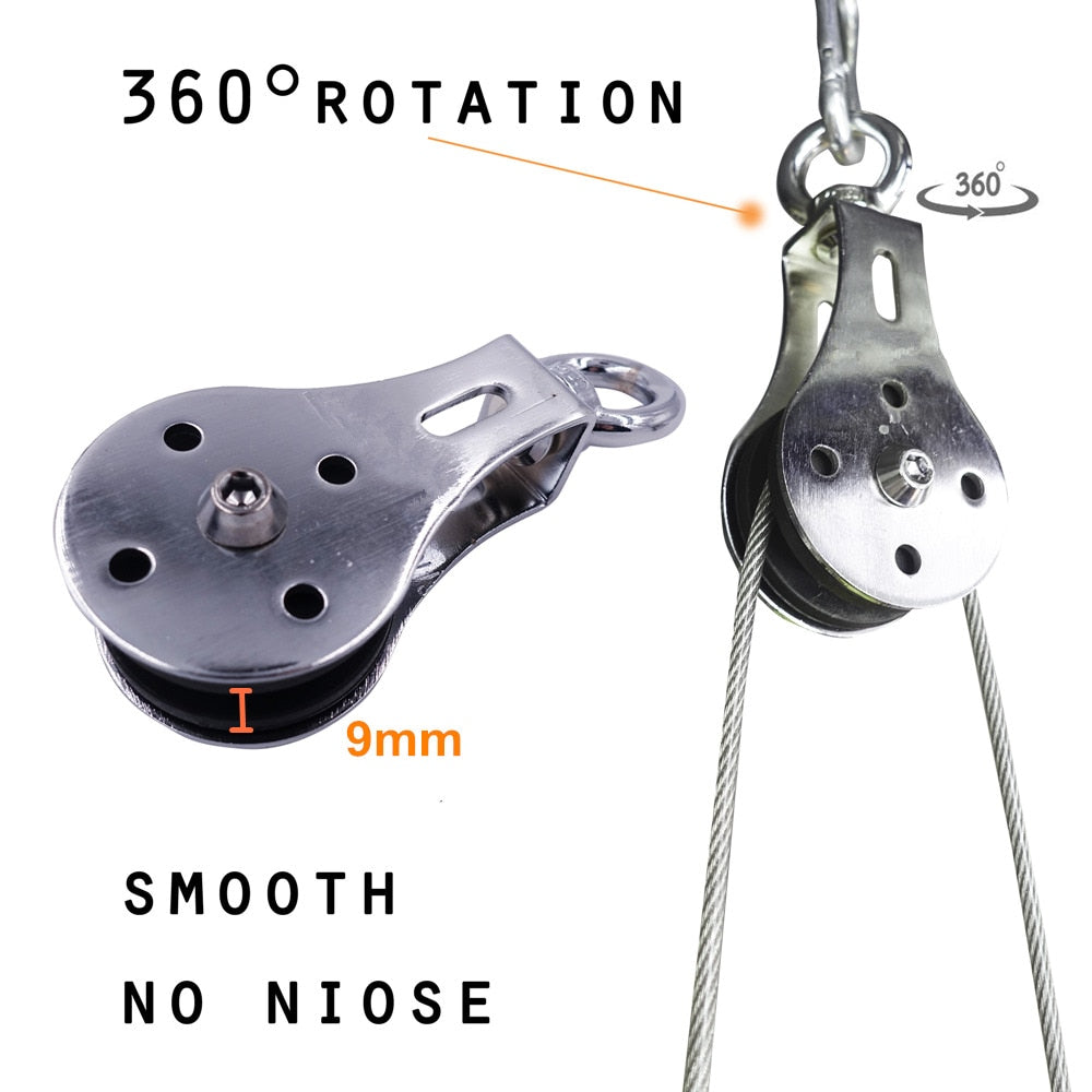 Pulley Cable Machine Attachment for Home Gym