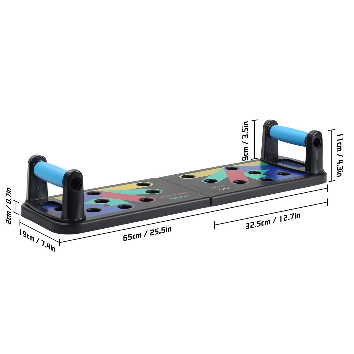 Foldable Multifunction Push Up Board Abs Exercise Equipment
