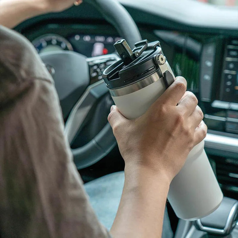 304 Stainless Steel Insulated Portable Car Coffee Cup