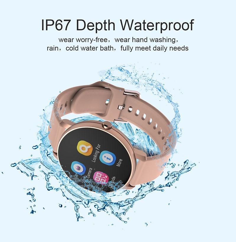 Fashion Waterproof Fitness Smart Watch Heart Rate Tracker