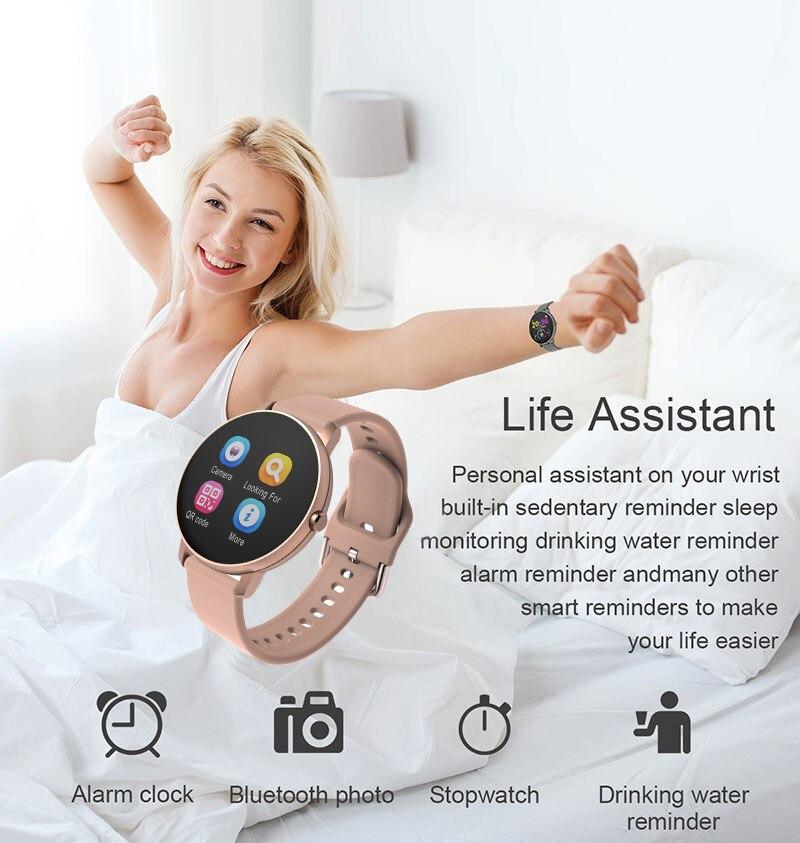 Fashion Waterproof Fitness Smart Watch Heart Rate Tracker