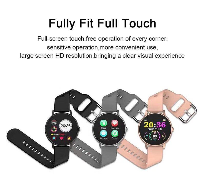 Fashion Waterproof Fitness Smart Watch Heart Rate Tracker