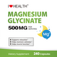 Magnesium Glycinate 240 Capsules High Absorption Supplement