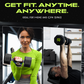 Octo Rubber Dumbbell for Home Strength Training Workouts