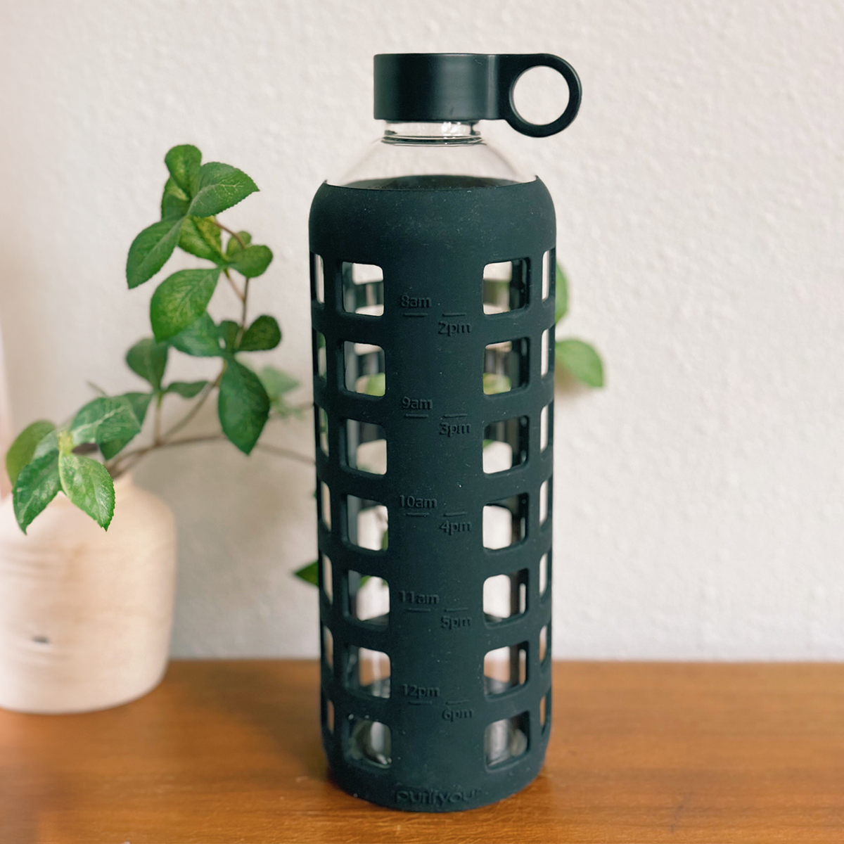 Glass Water Bottles for Daily Hydration Use