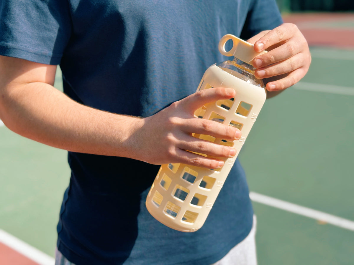 Glass Water Bottles for Daily Hydration Use