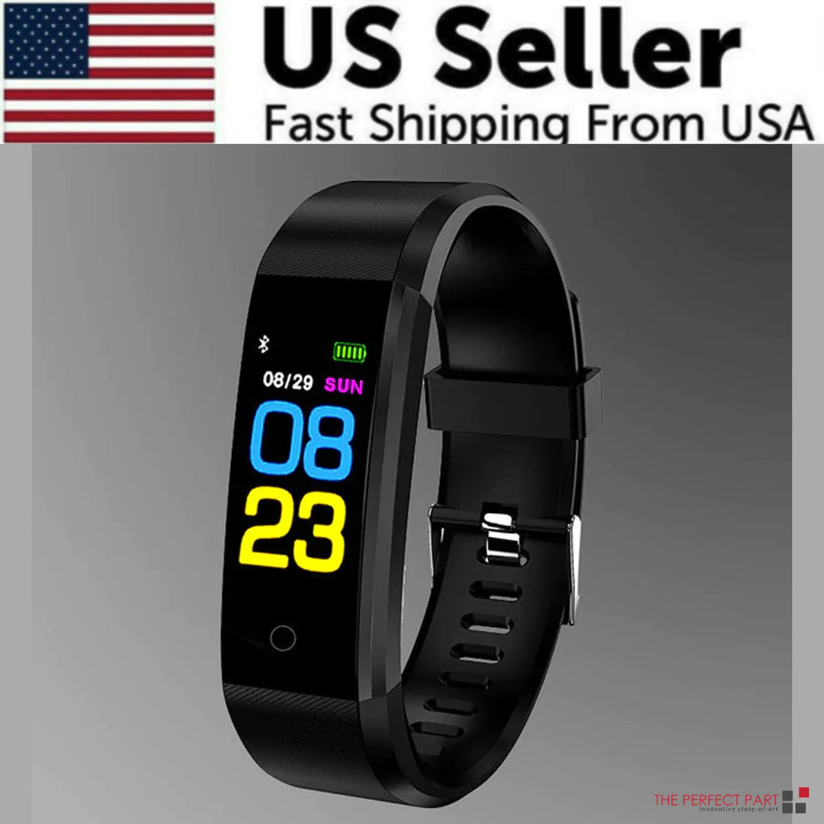 Smart Fitness Watch Activity Heart Rate Tracker Oxygen