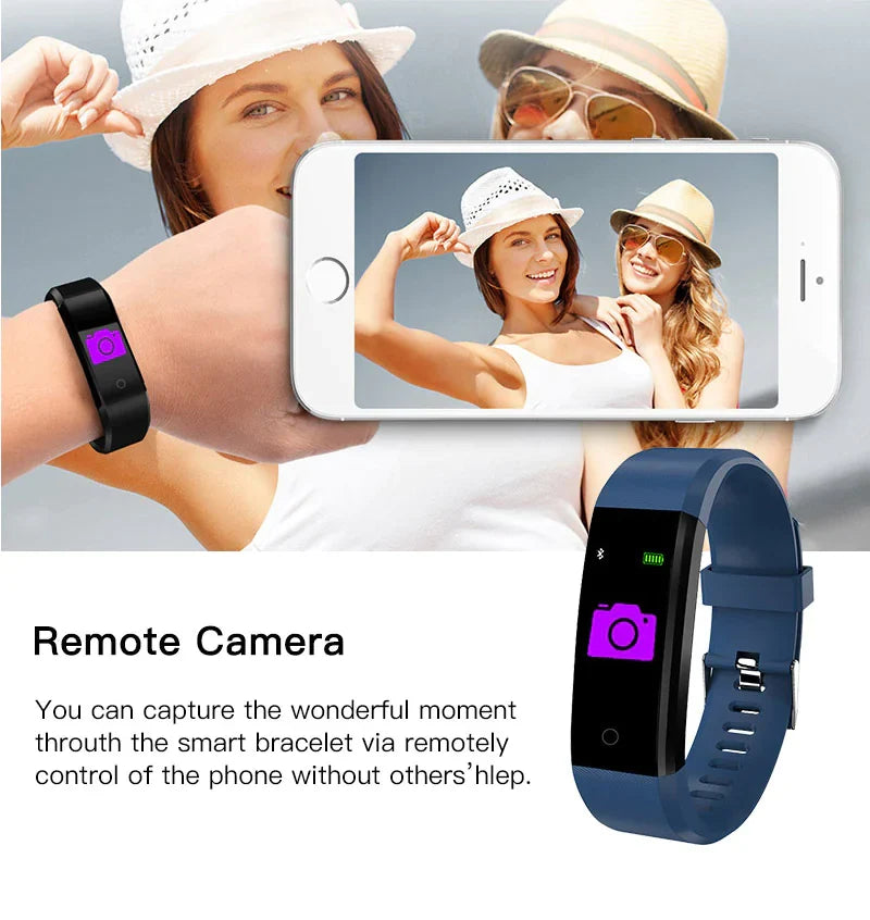 Smart Fitness Watch Activity Heart Rate Tracker Oxygen