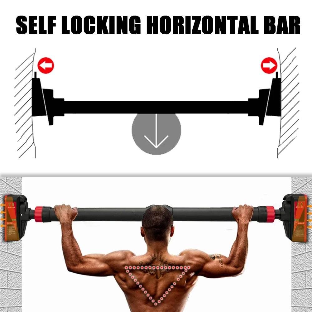 Adjustable Doorway Pull Up Bar with Level Gauge