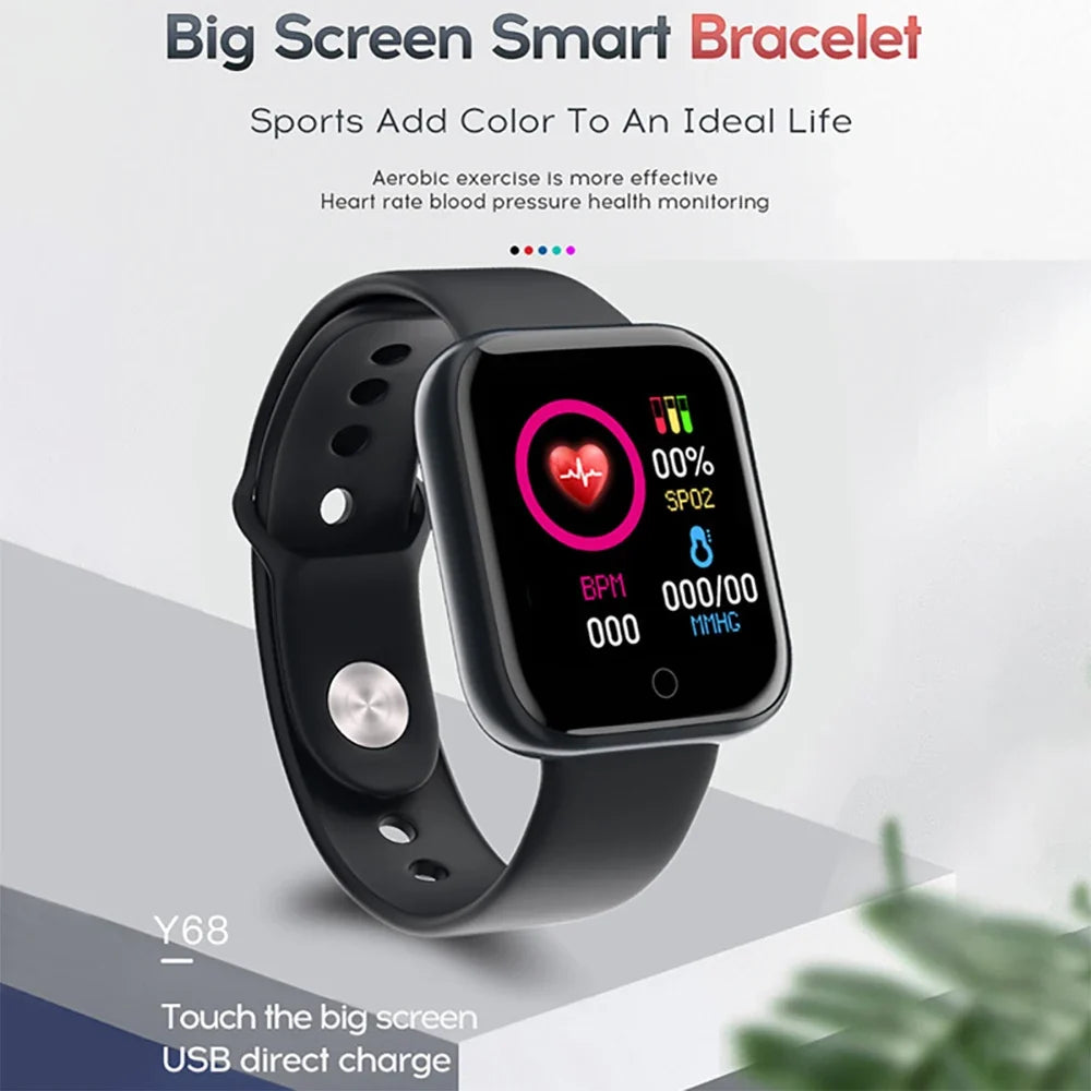 D20 Bluetooth Fitness Smart Watch Sleep Monitor