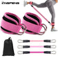 Ankle Straps Resistance Bands Fitness Workout Exercise Set