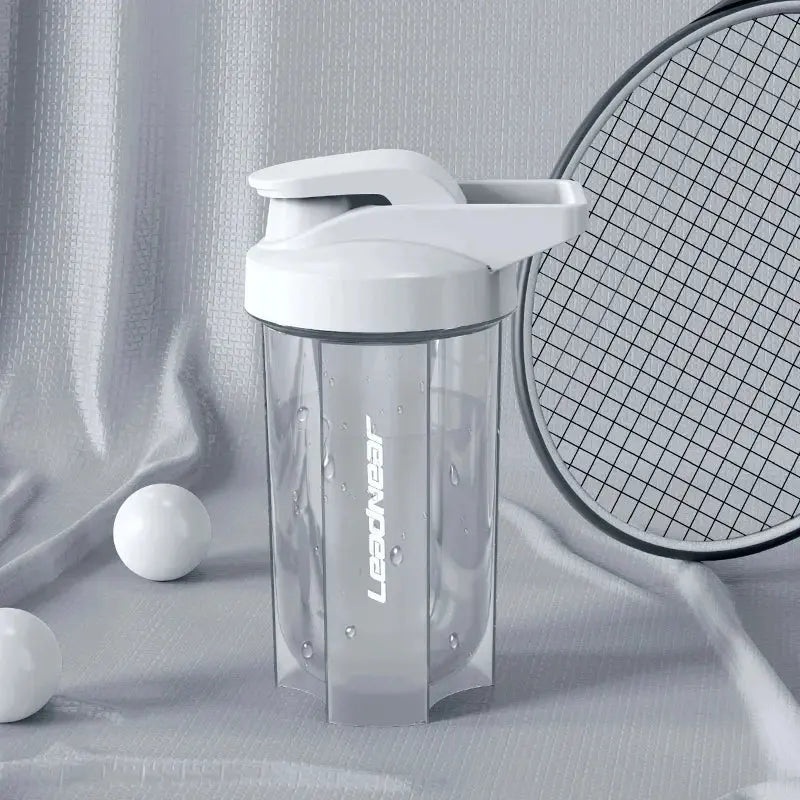 Portable 500ml Fitness Protein Shaker Bottle for Workouts