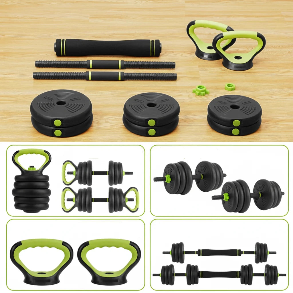 Adjustable Dumbbell Free Weight Set for Home Gym