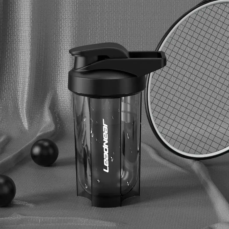 Portable 500ml Fitness Protein Shaker Bottle for Workouts