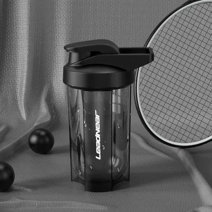 Portable 500ml Fitness Protein Shaker Bottle for Workouts