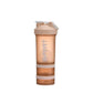450ml Three Layer Plastic Protein Shaker Water Bottle