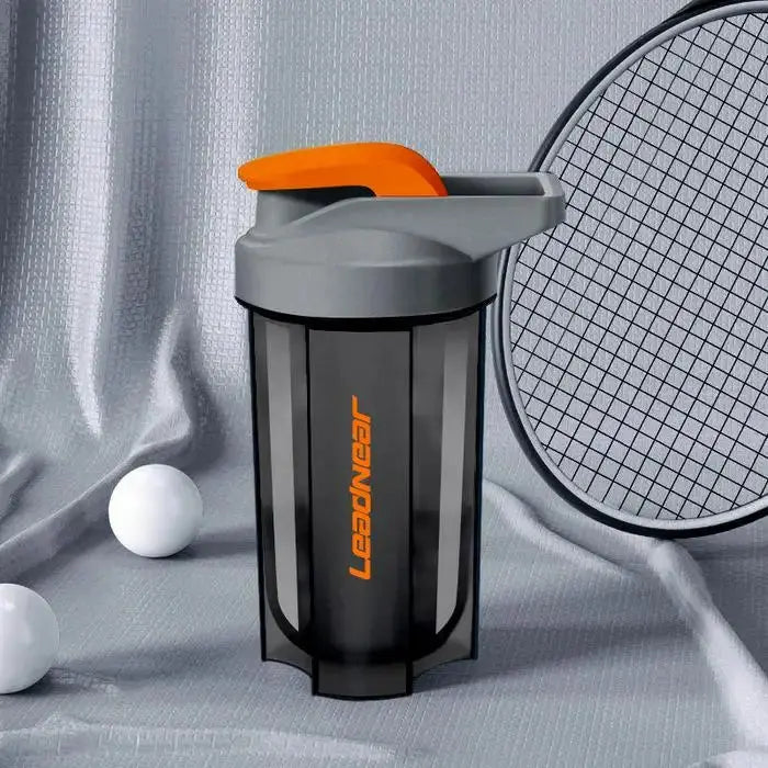Portable 500ml Fitness Protein Shaker Bottle for Workouts