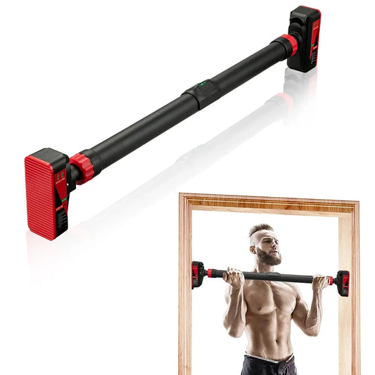 Adjustable Doorway Pull Up Bar with Level Gauge