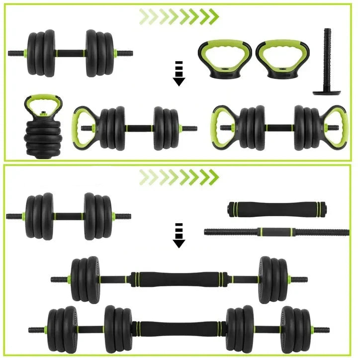 Adjustable Dumbbell Free Weight Set for Home Gym